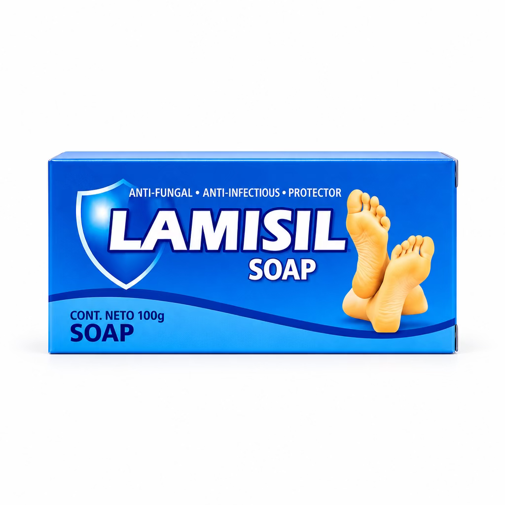 Jabon De Lamisil Soap Anti-Fungal, Anti-Infecciones - Protector 100G