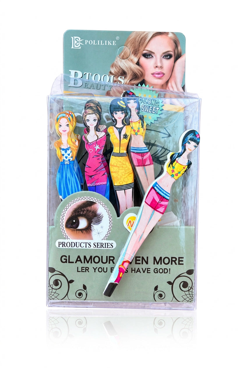 KTZ-10075 Pinzas Depiladoras, Tweezers (12 PCS)
