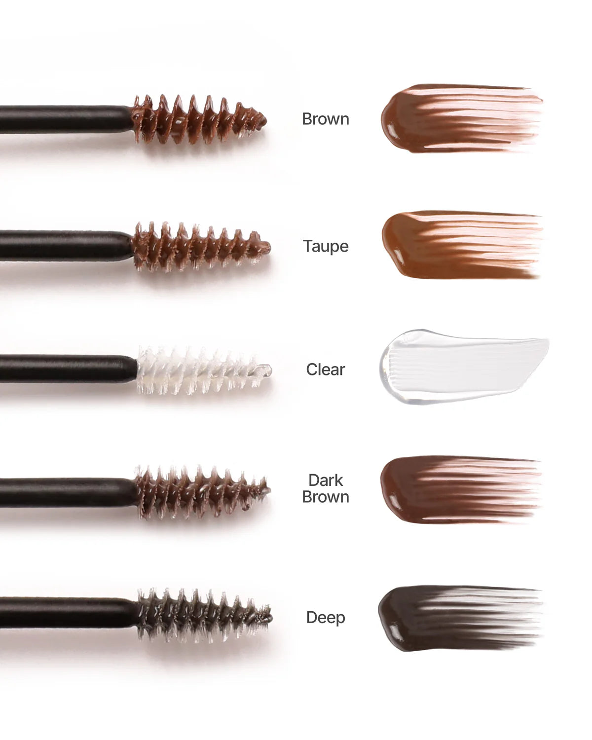 Moira Ultimate Styler Brow Gel (BWG004, Dark Brown) 3pc Bundle