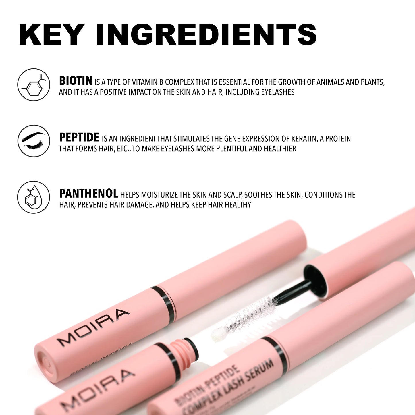 BLS001 Biotin-Peptide Complex Lash Serum 3pc Bundle