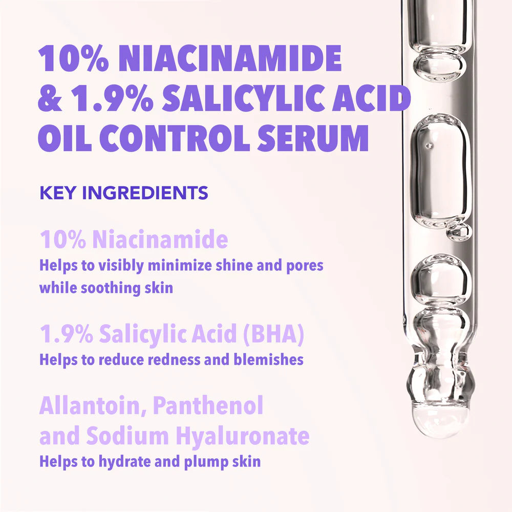 OSC001 - 10% Niacinamide & 1.9% Salicylic Acid Oil Control serum