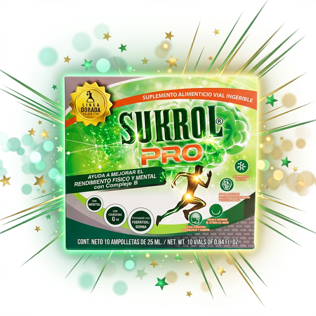 Suplemento Alimenticio " Sukrol Pro" 25ML