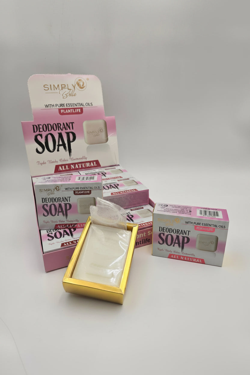 SIM079 Simply Bella Deodorant Soap Para El Exeso De Sodoracion