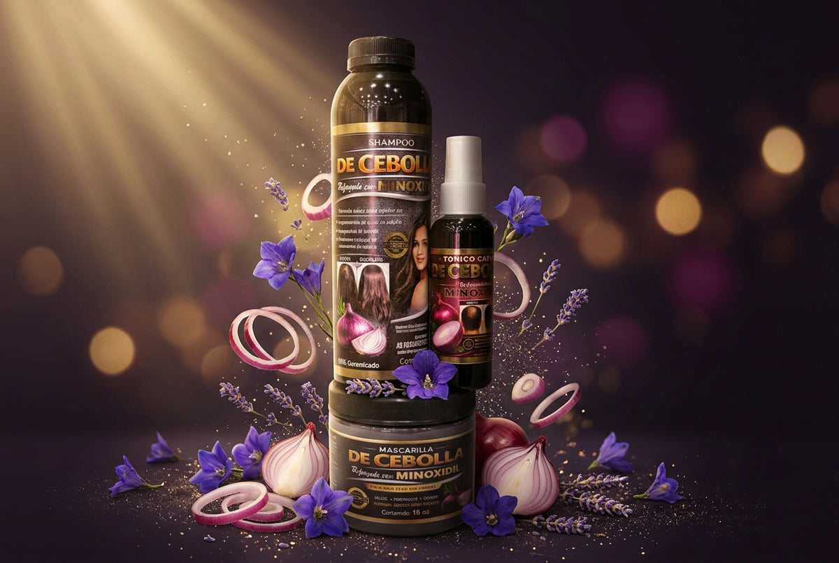 Mascarilla De Cebolla Morada Reforzada Con Minoxidil 160z