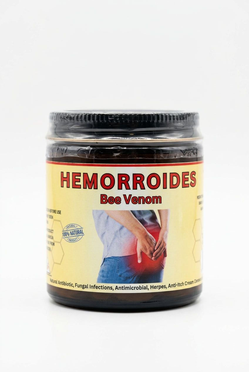Crema Para Hemorroides Bee Venom 100% Natural