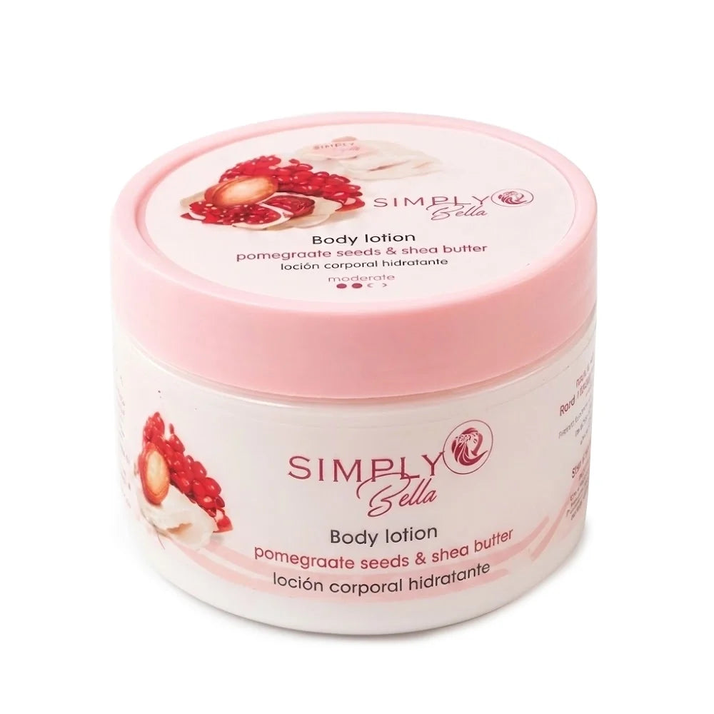 Simply Bella Pomegranate Seeds & Shea Butter Body Lotion (1PCS)