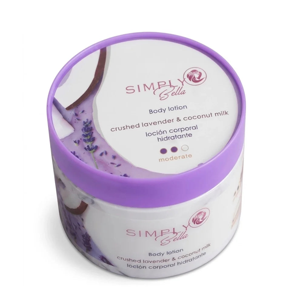 Simply Bella Crushed Lavender & Coconut Milk Moisturizing Body Lotion (1PCS)