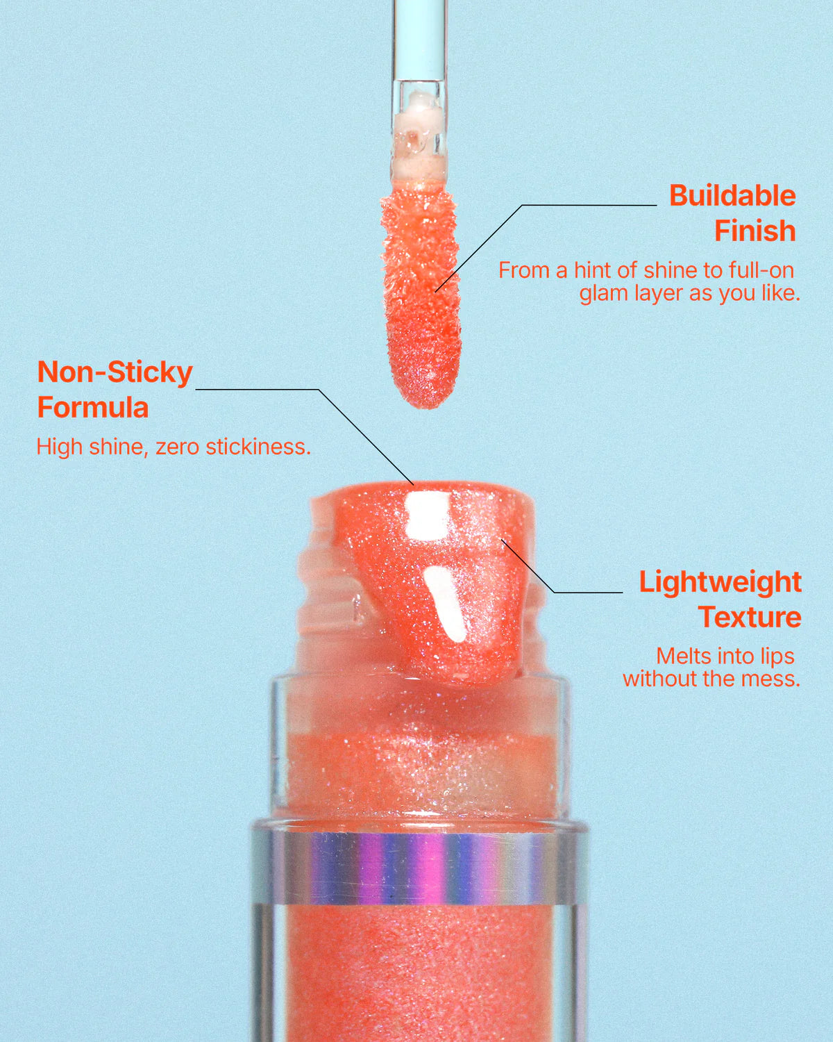 Moira Starshine Lip Gloss (SLG002, Wild For You) 3pc Bundle