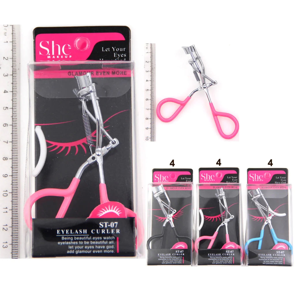 She Makeup Eyelash Curler 12pc Set ST07