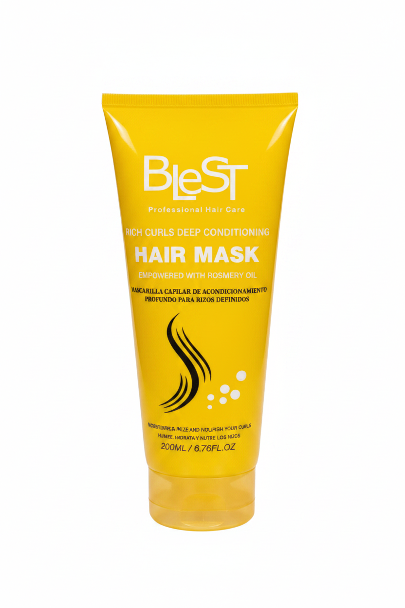 BH-733 Blest New Rich Curl Deep Conditioning Hair Mask 200ML