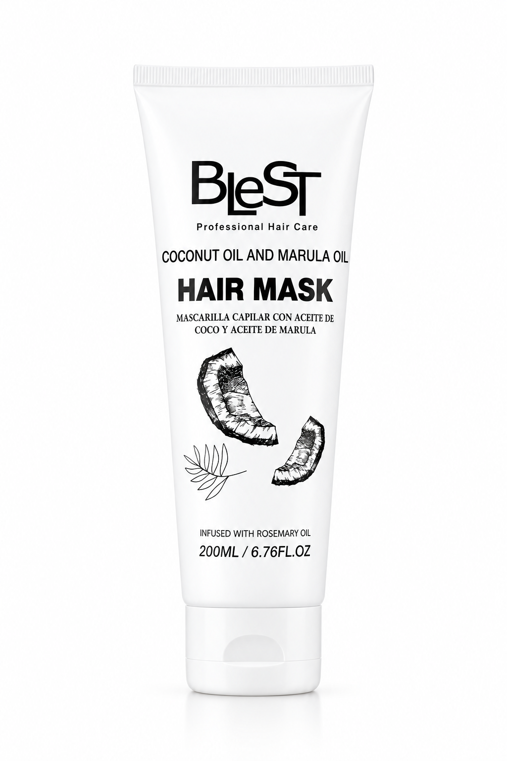 BH-734 Blest New Coconut & Marula Oil Hair Mask 200ML