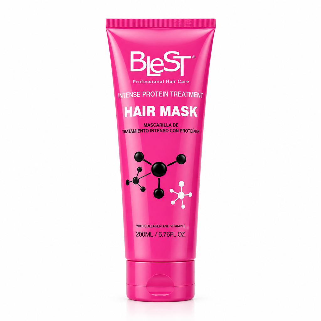 BH-732 Blest New Intense Protein Treatment Hair Mask Tube 200ML
