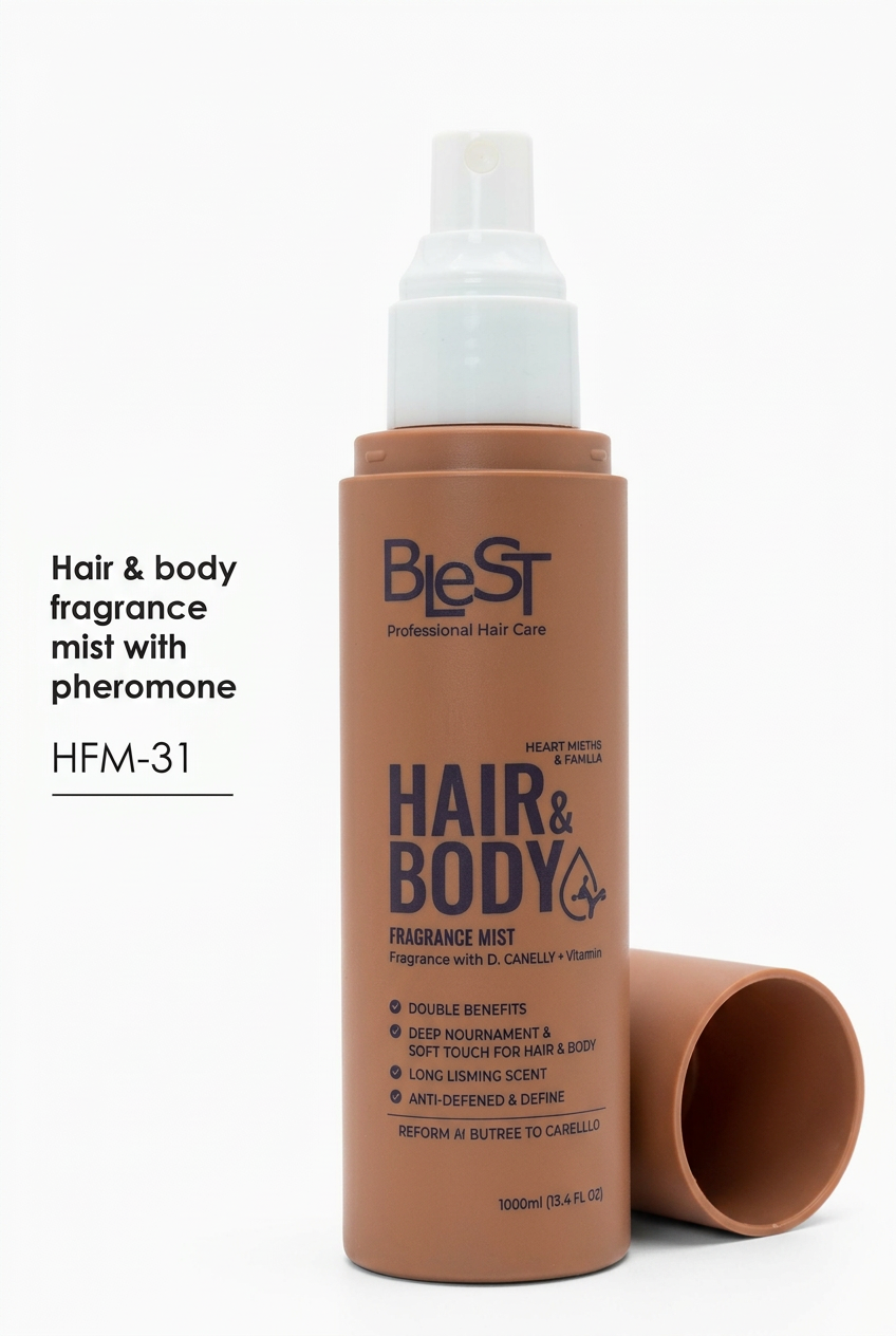 HFM-31 Blest Hair & Body Velvet Mocha & Vainilla With Pheromone Fragrance Mist 130ML