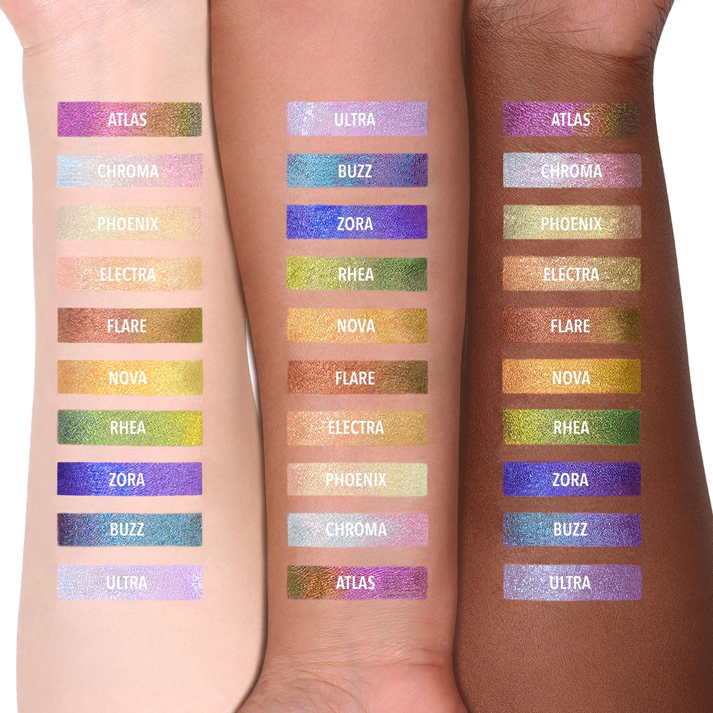 Supernova Multichrome Gel Liner (SMGL02 Chroma) 3pc Bundle