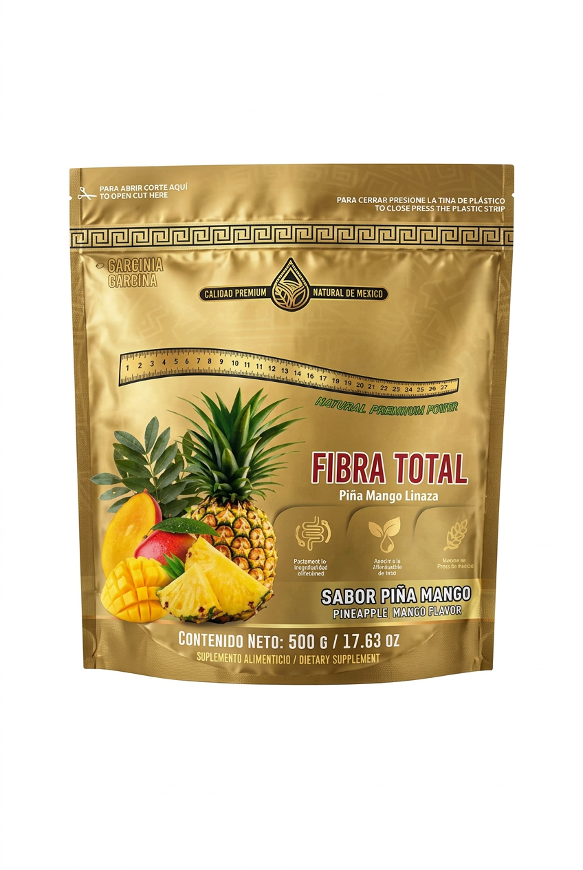 Fibra Premium Natural Fibra Total Sabor Piña/ Mango 500G