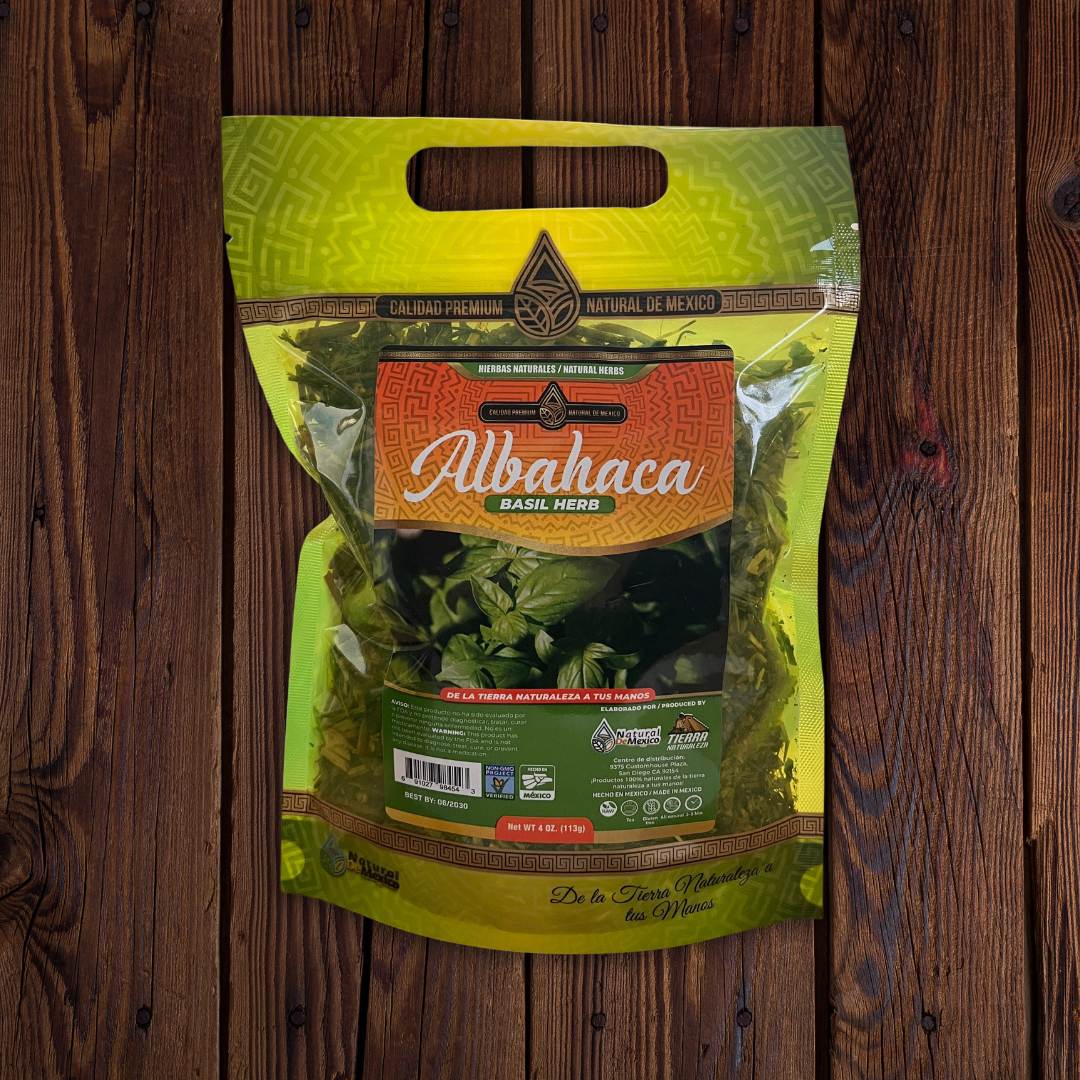 AE-8 Albahaca Te Cont. 4oz