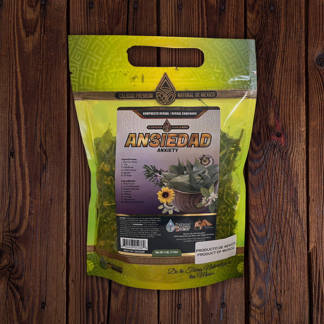 AF-46 Ansiedad Te Compuesto Herbal Cont. 4oz