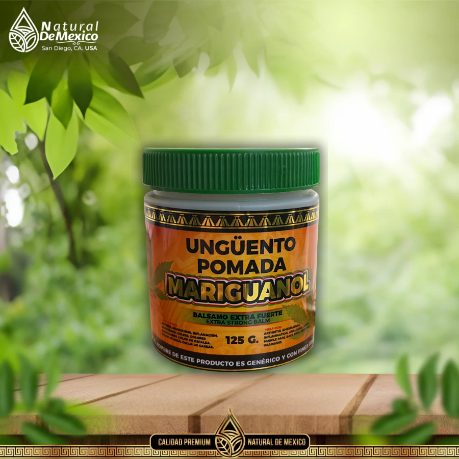 Ungüento Pomada Mariguanol Extra Fuerte 125G