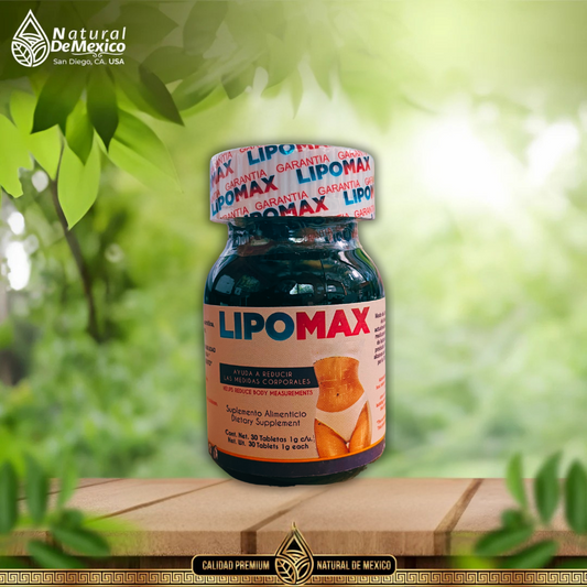 LipoMax Suplemento Alimenticio Cont.Net 30 Tabletas