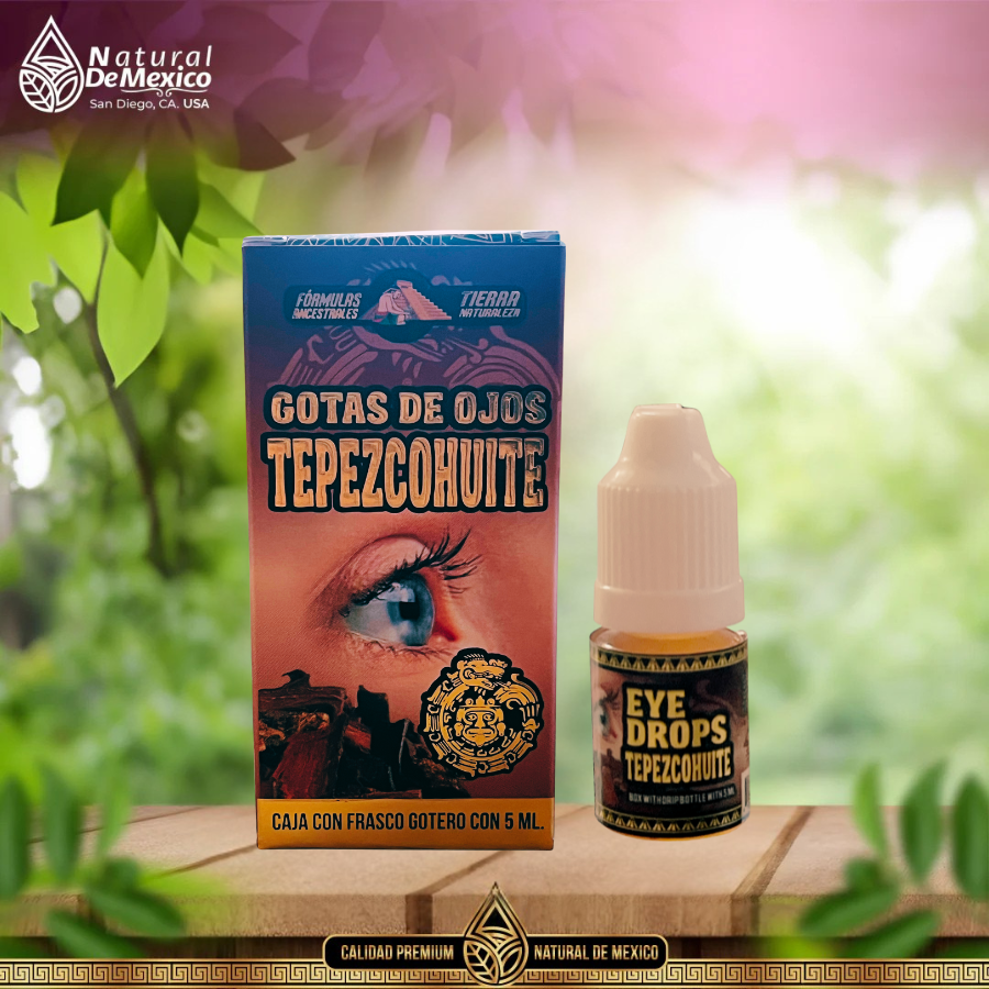 K-3 Gotas de Tepezcohuite Para Ojos  5ml/0.16oz