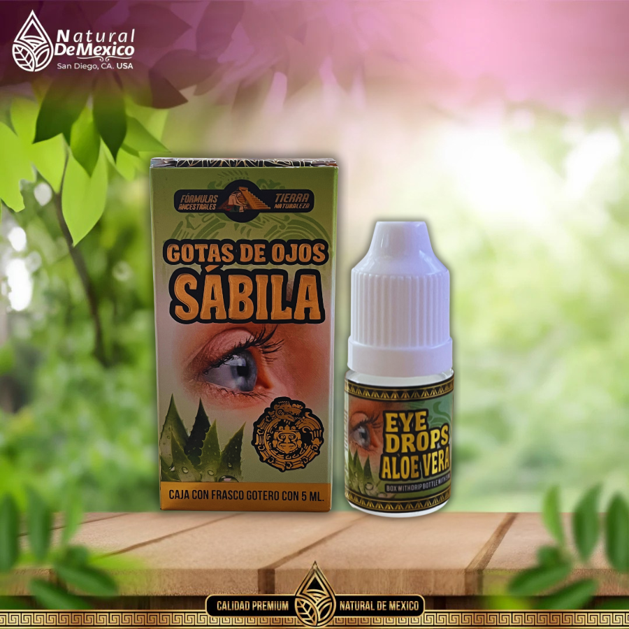 K-5 Gotas de Sabila Concentrado Para Ojos En Caja 5ml/0.16oz
