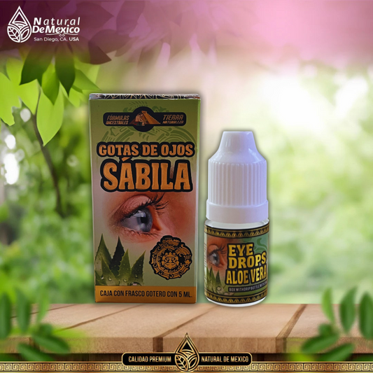 K-5 Gotas de Sabila Concentradas Para Ojos En Caja  5ml/0.16oz