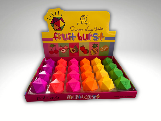 LB-8008A Sweet Lip Balm Fruit Burst Display