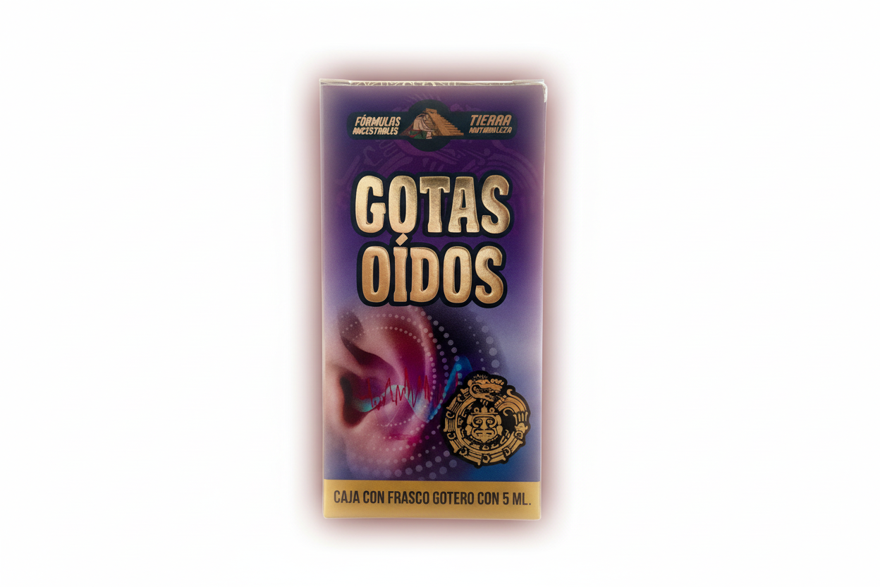 Gotas Oído Concentradas Cont. 5ml