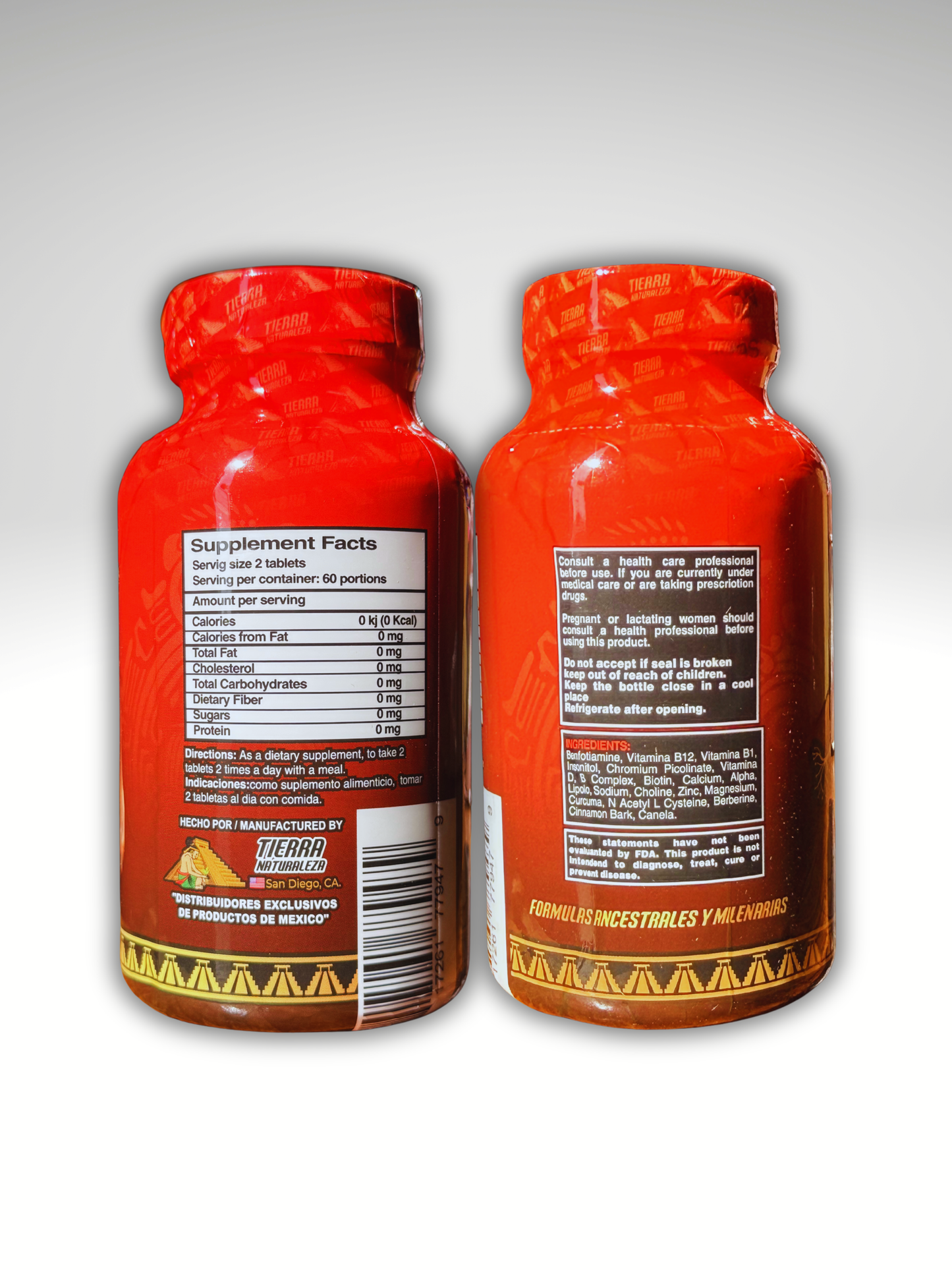 Natural De Mexico - Diabe-Pathic  Net.60 Caplets 1G