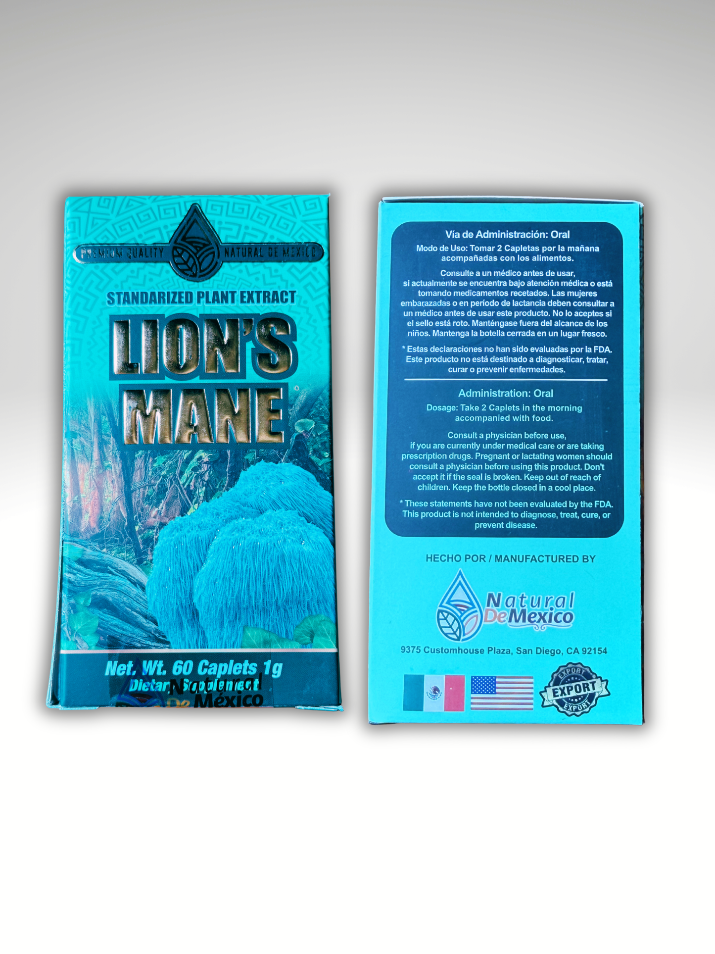 Natural de Mexico - Melena De León Cont. 60 Capletas 1G