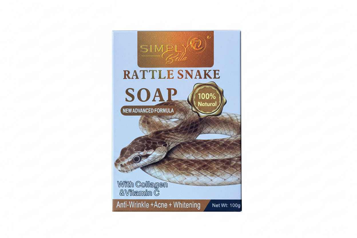 SIM011 Simply Bella Rattle Snake New Advanced Formula Soap