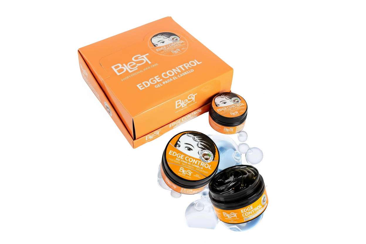 Double-Sided Edge Brush And Comb Set Mix 4PC SET