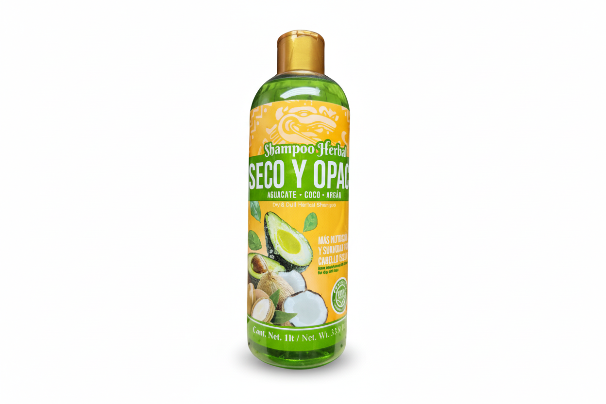 Shampoo Seco Y Opaco 1LT