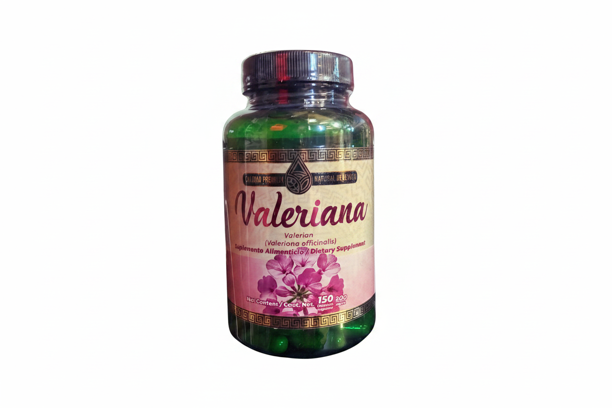 Natural De Mexico Calidad Premium " Valeriana" 150 Tabletas