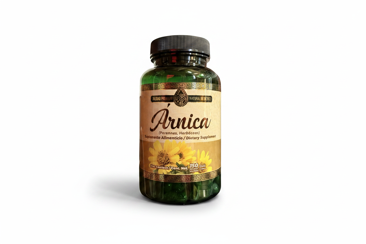 Natural De Mexico Calidad Premium "Arnica " 150 Tabletas