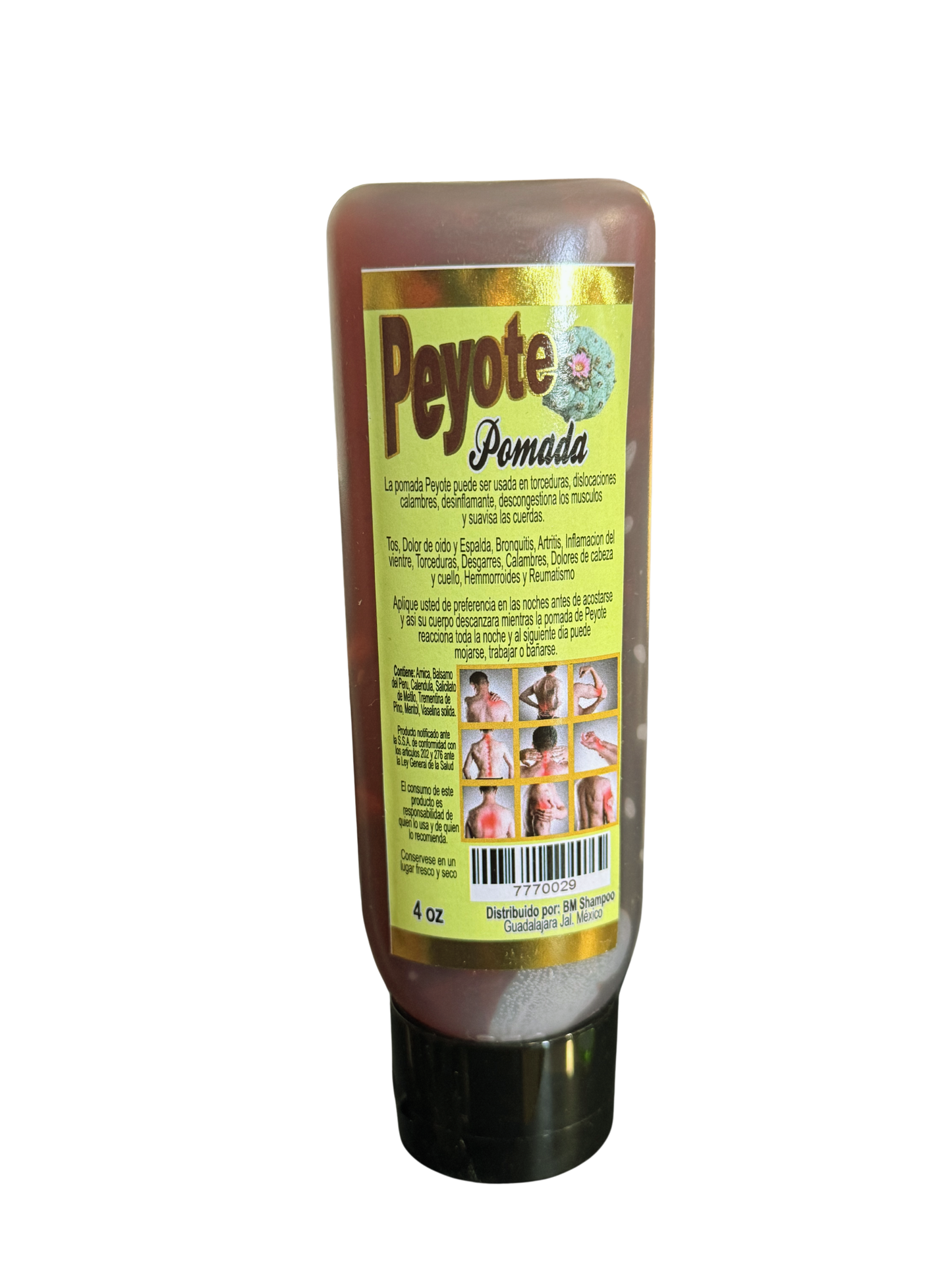 Peyote Pomada En Tubo 4OZ