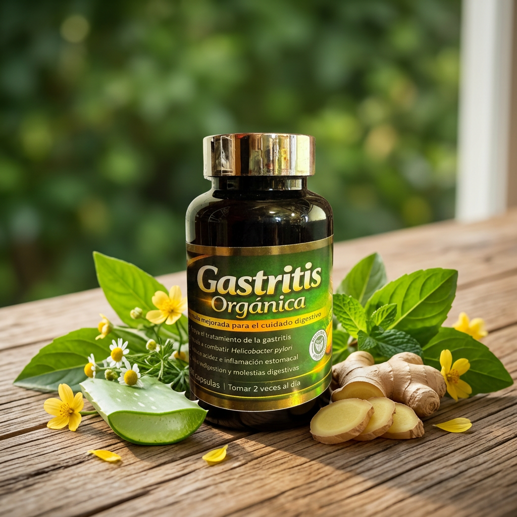 Suplemento Alimenticio Gastritis Organica (6O Capsulas)