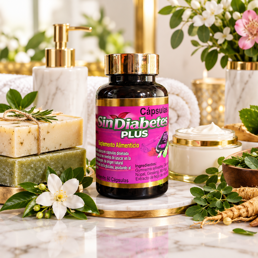 Suplemento Alimenticio " Sin Diabetes Plus" (6O Capletas)