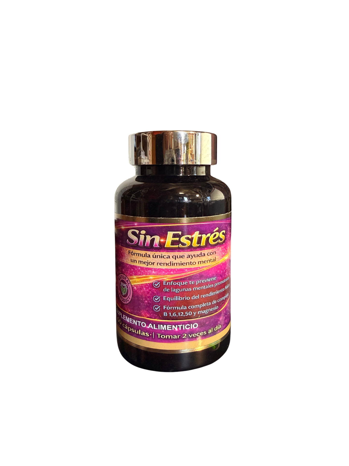 Suplemento Alimenticio "Sin Estres" 6O Capsulas
