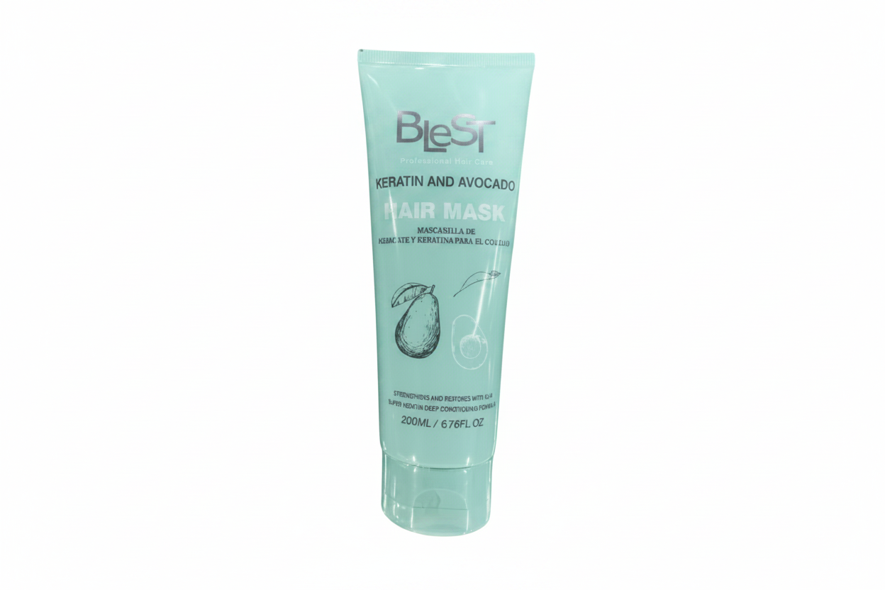 BH-731 Blest New Keratin & Avocado Hair Mask Tube 200ML
