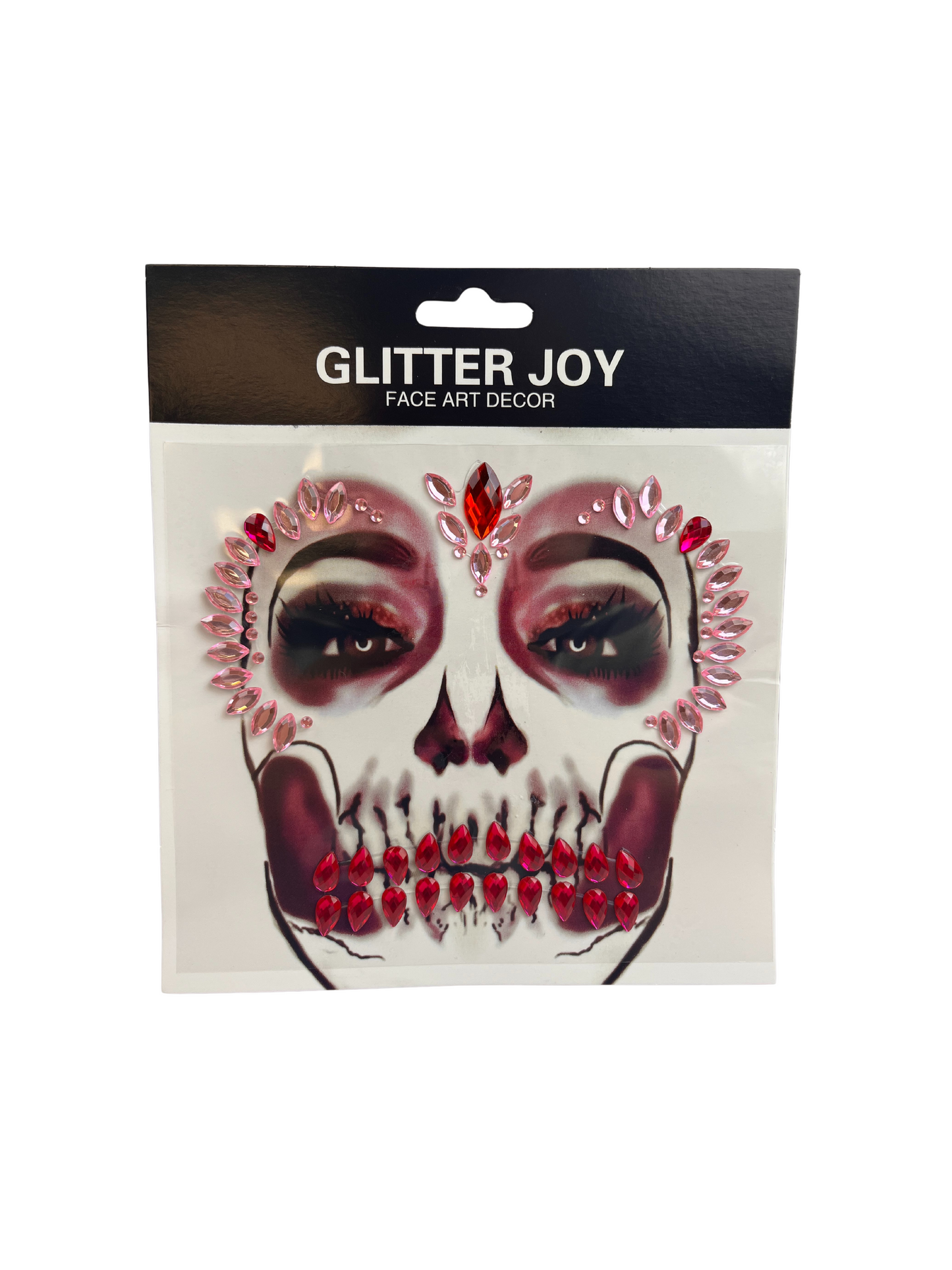 Glittery Joy - Catrina Costume Face Jewel 12pc SET2