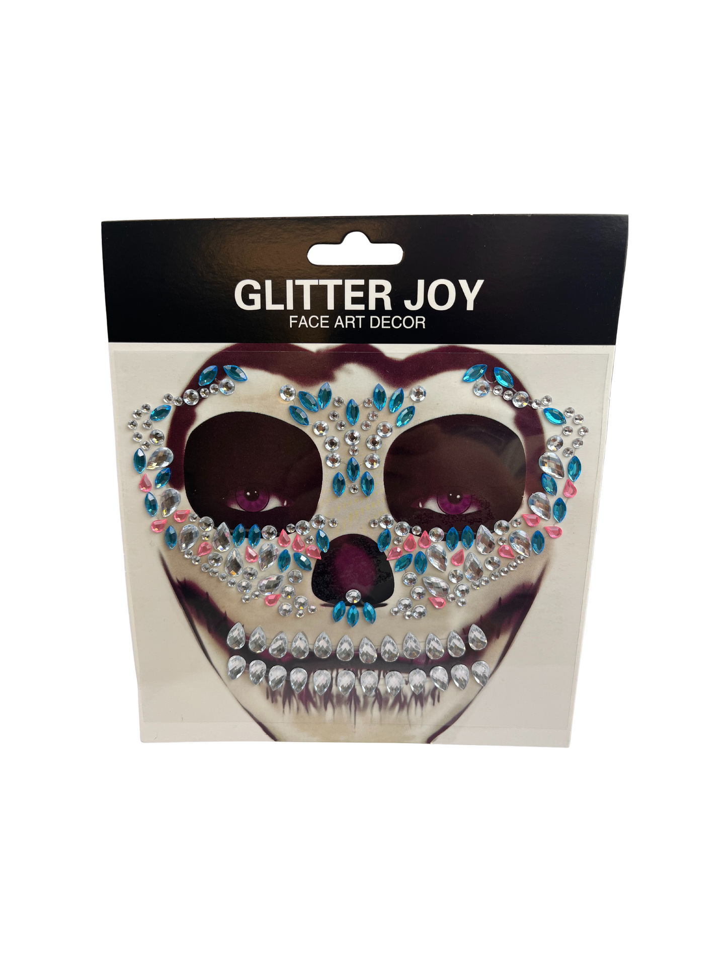 Glittery Joy - Catrina Costume Face Jewel 12pc SET2