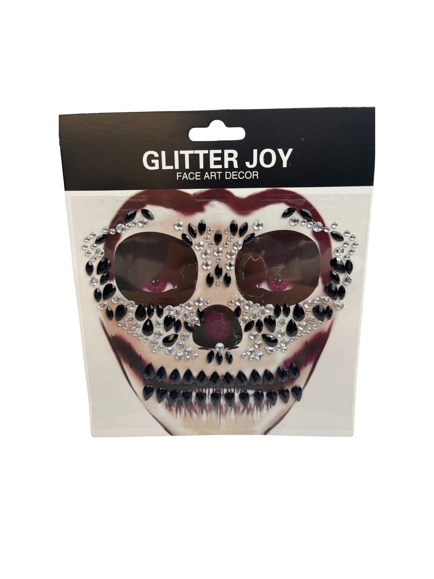 Glittery Joy - Catrina Costume Face Jewel 12pc SET2
