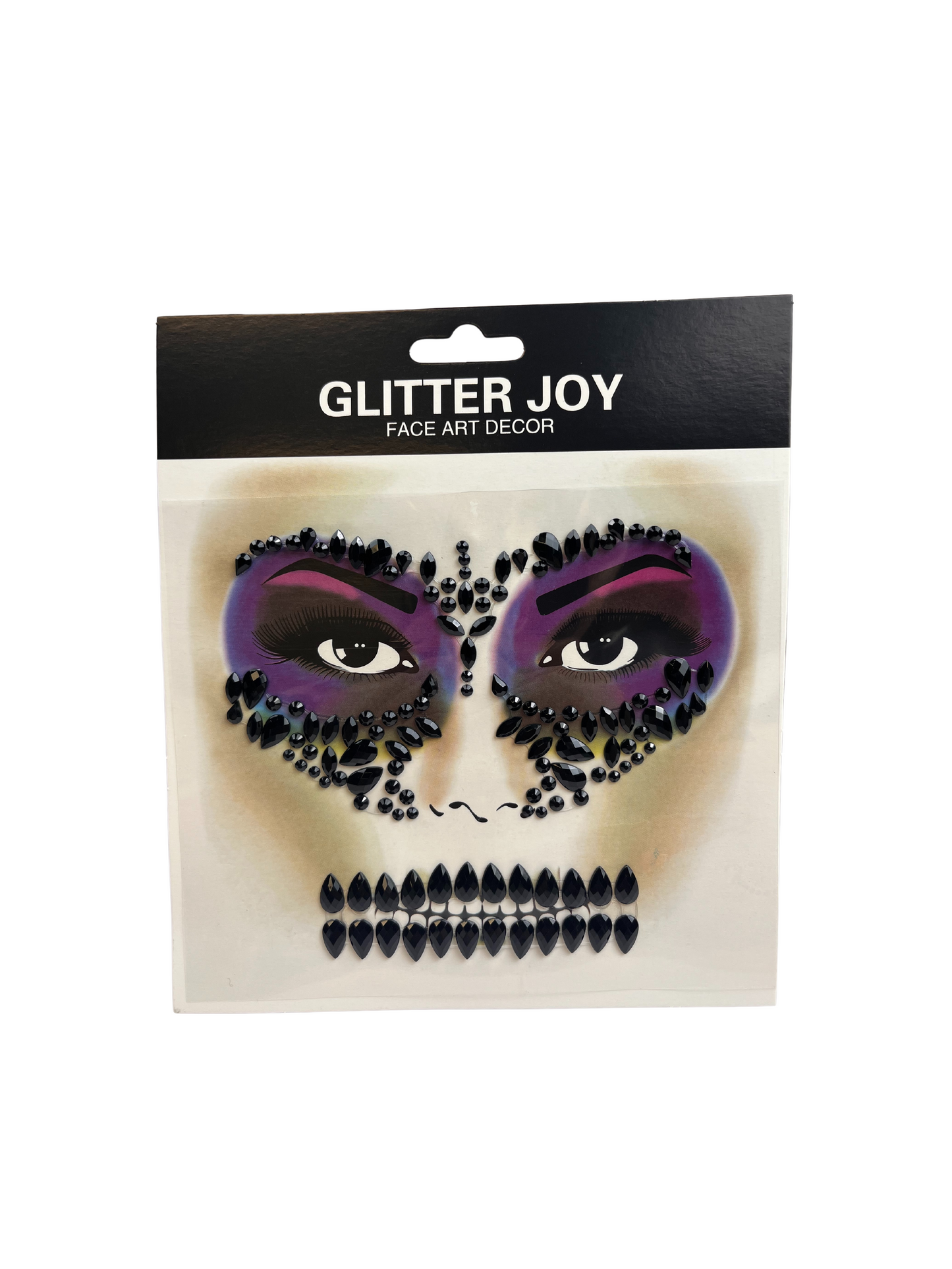 Glittery Joy - Catrina Costume Face Jewel 12pc SET2