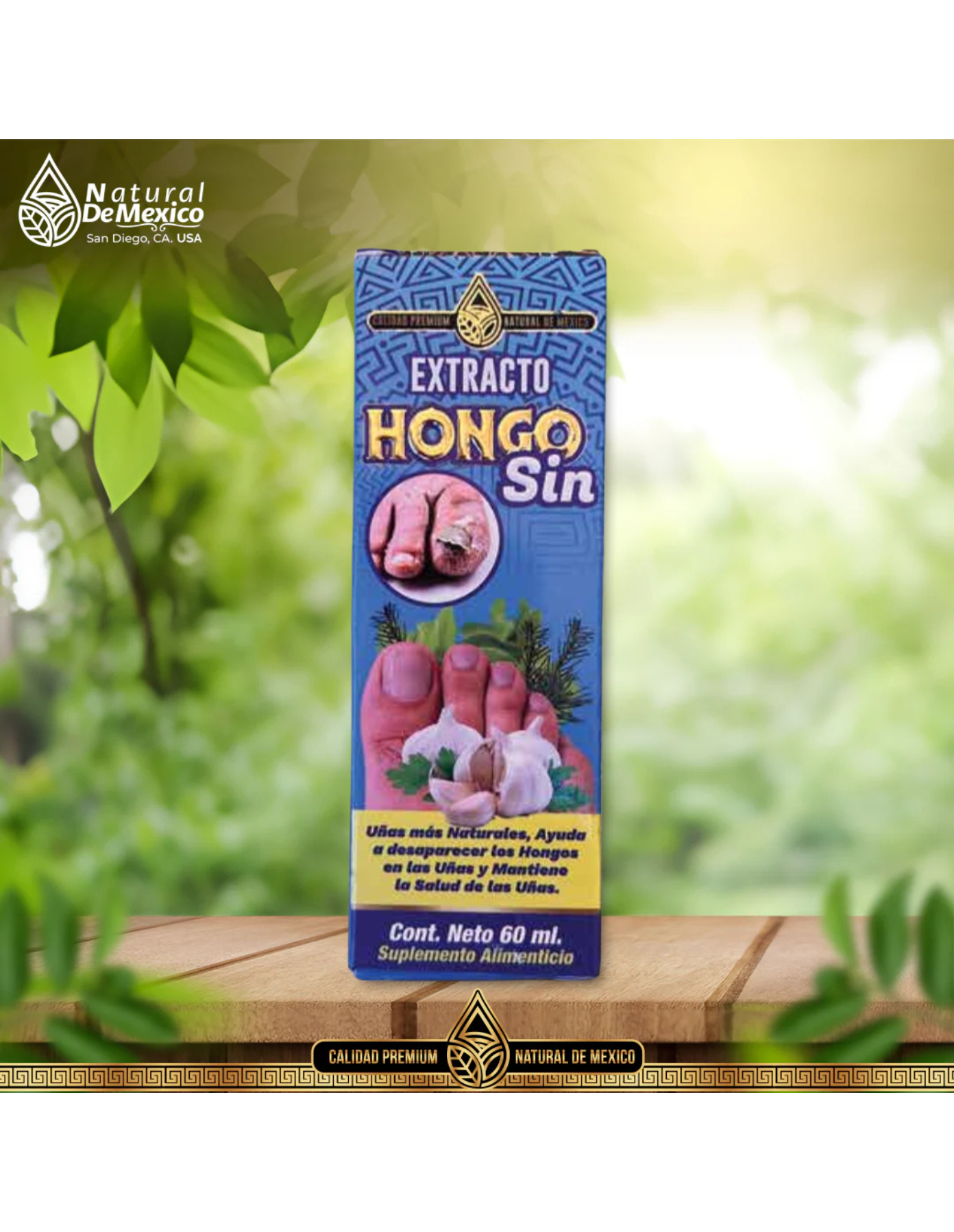 Extracto Sin Hongo 60 ml.