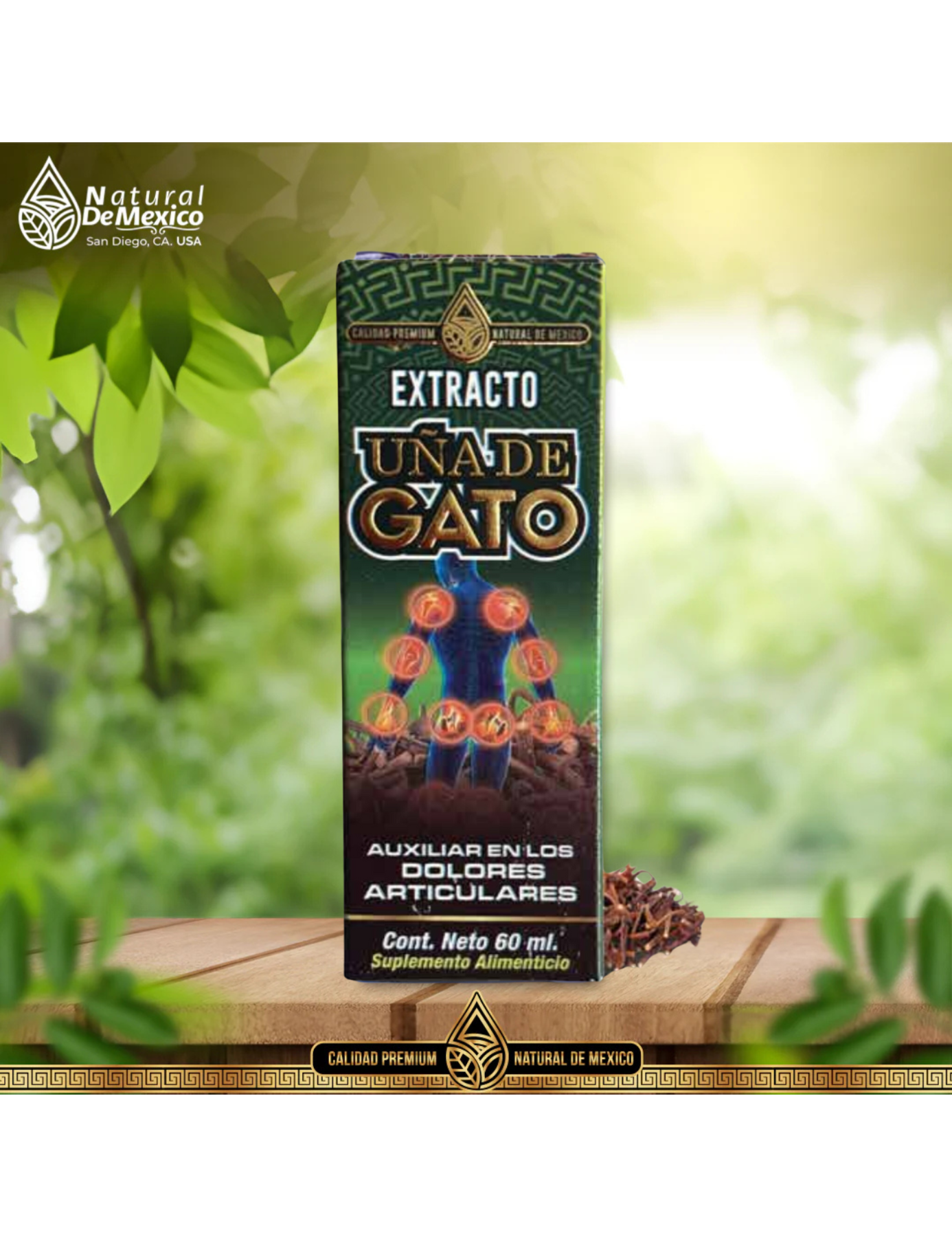 AN-11 Extracto Uñas de Gato 60 ml.
