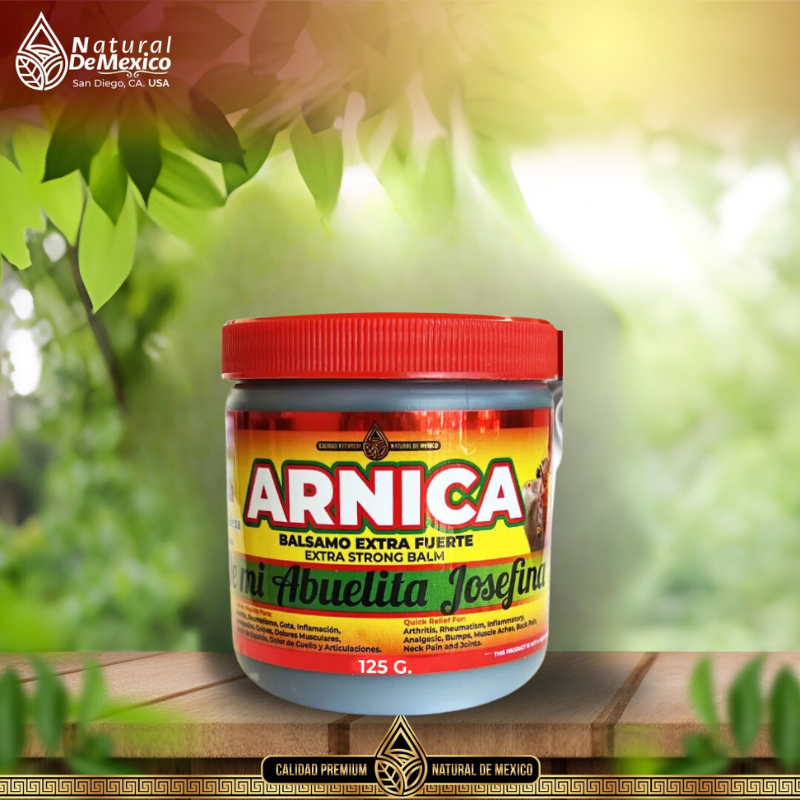 H-3 Arnica Extra Fuerte De Mi Abuelita Josefina 125g