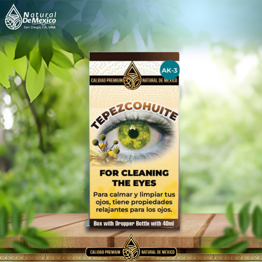 AK-3 Gotas para Ojos Tepezcohuite 40ml
