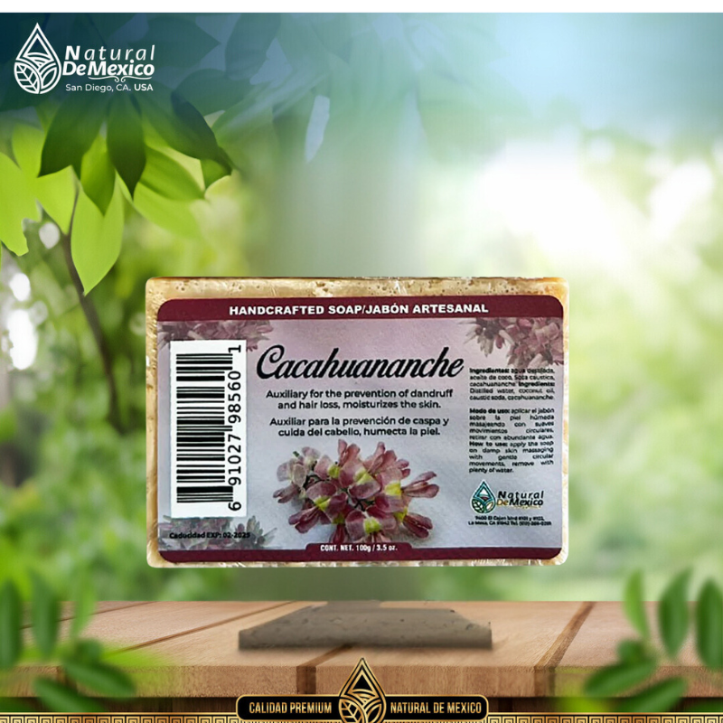 AA-11 Jabón Cacahuananche Cont. 3.5oz