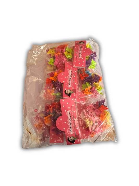 KCL -9207 Mini Butterfly  Hair Clip 12PC